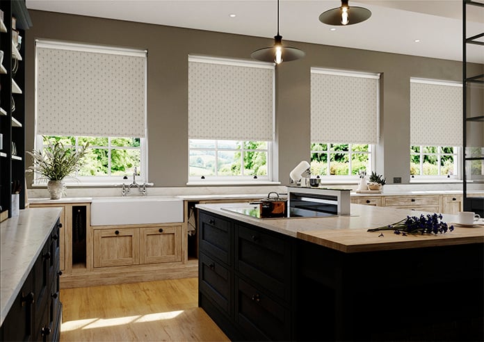 Emily Bond Honor, Fowey Blue - Roller Blind - Image 7